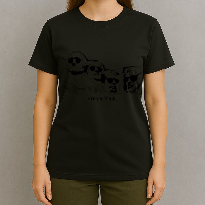 Dream Team Washington Lincoln Roosevelt Jefferson  T-Shirt
