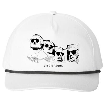 Dream Team Washington Lincoln Roosevelt Jefferson  Snapback Five-Panel Rope Hat