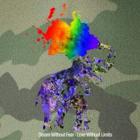 Dream Without Fear Elephant LGBT Legacy Tie Dye Trucker Hat