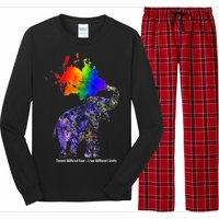 Dream Without Fear Elephant LGBT Long Sleeve Pajama Set