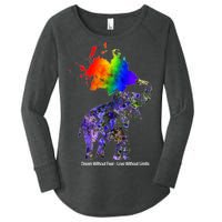 Dream Without Fear Elephant LGBT Women's Perfect Tri Tunic Long Sleeve Shirt