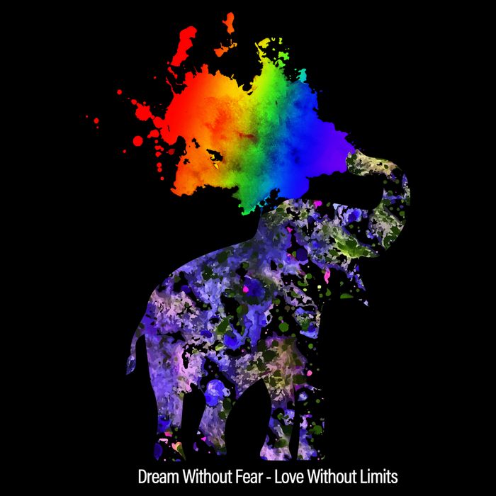 Dream Without Fear Elephant LGBT Sustainable Beanie