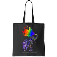 Dream Without Fear Elephant LGBT Tote Bag