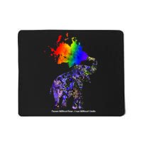 Dream Without Fear Elephant LGBT Mousepad