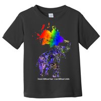 Dream Without Fear Elephant LGBT Toddler T-Shirt