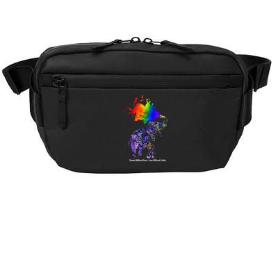 Dream Without Fear Elephant LGBT Crossbody Pack