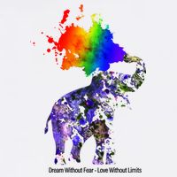 Dream Without Fear Elephant LGBT Garment-Dyed Sweatshirt