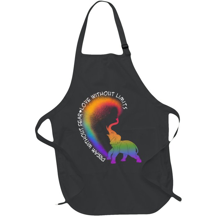 Dream Without Fear Love Without Limits LGBT Apron