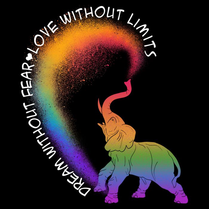 Dream Without Fear Love Without Limits LGBT Apron