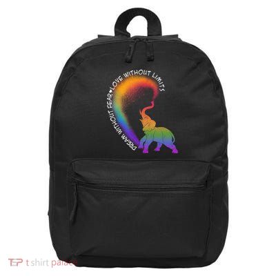 Dream Without Fear Love Without Limits LGBT 16 in Basic Backpack