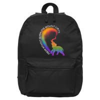 Dream Without Fear Love Without Limits LGBT 16 in Basic Backpack