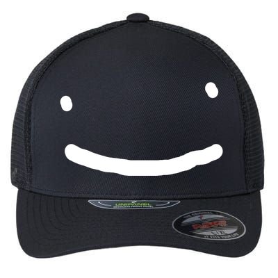 Dreamy Smiley Face Flexfit Unipanel Trucker Cap