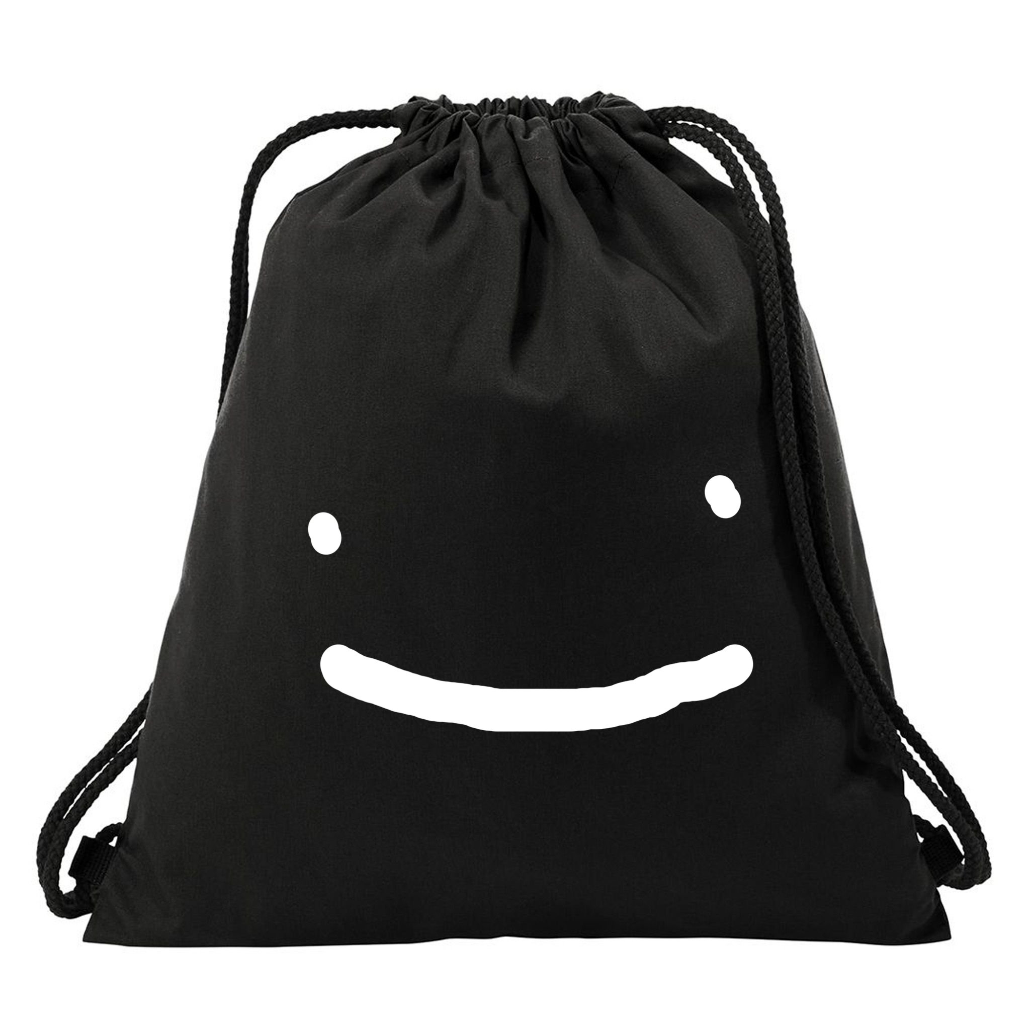 Dreamy Smiley Face Drawstring Bag