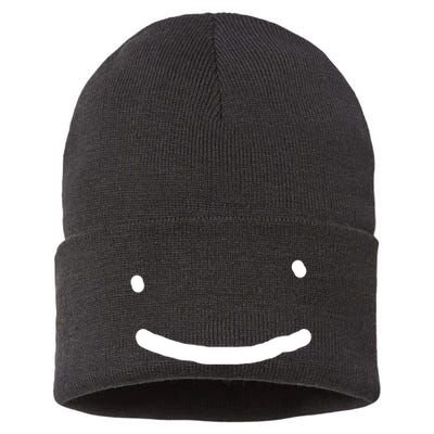 Dreamy Smiley Face Sustainable Knit Beanie