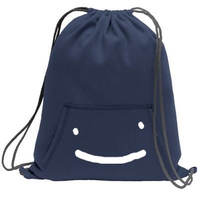 Dreamy Smiley Face Sweatshirt Cinch Pack Bag