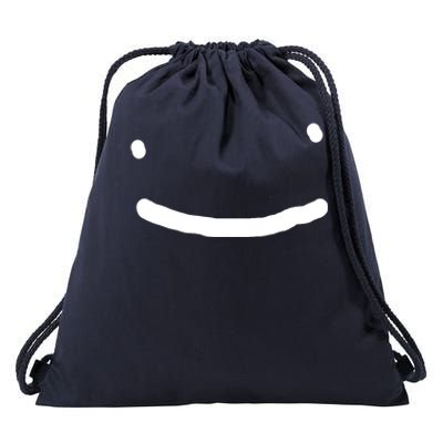 Dreamy Smiley Face Drawstring Bag