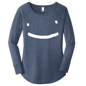 Dreamy Smiley Face Women's Perfect Tri Tunic Long Sleeve Shirt