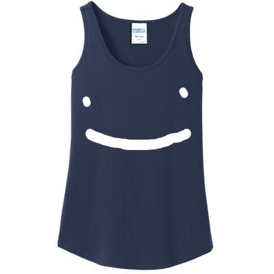 Dreamy Smiley Face Ladies Essential Tank