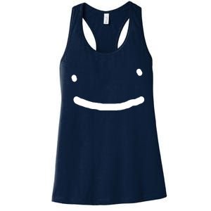 Dreamy Smiley Face Women's Racerback Tank