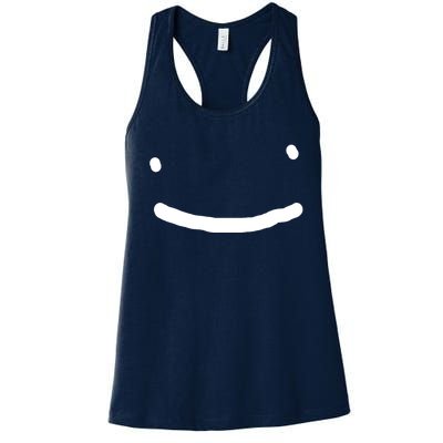 Dreamy Smiley Face Women's Racerback Tank