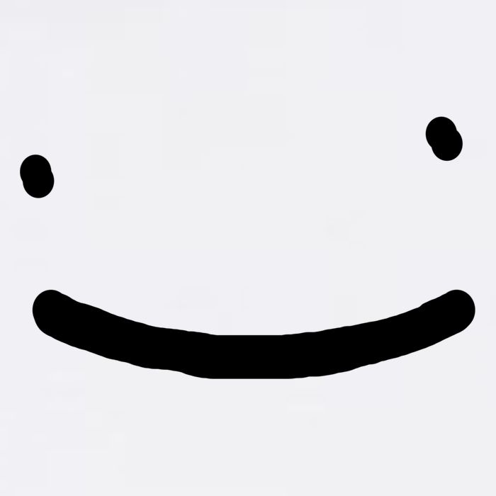 Dreamy Smiley Face Garment-Dyed Sweatshirt