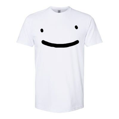 Dreamy Smiley Face Softstyle® CVC T-Shirt