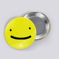 Dreamy Smiley Face Button