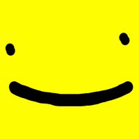 Dreamy Smiley Face Button