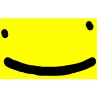 Dreamy Smiley Face Bumper Sticker