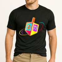 Dreidel Hanukkah Festival of Lights Cooling Performance Crew T-Shirt