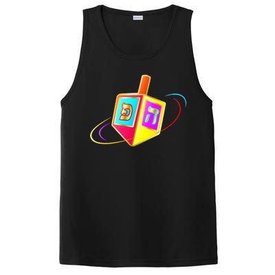 Dreidel Hanukkah Festival of Lights PosiCharge Competitor Tank