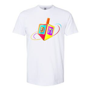 Dreidel Hanukkah Festival of Lights Softstyle CVC T-Shirt