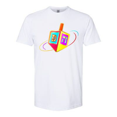 Dreidel Hanukkah Festival of Lights Softstyle® CVC T-Shirt