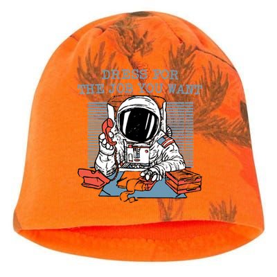 Dress For The Job You Want Astronaut Kati - Camo Knit Beanie