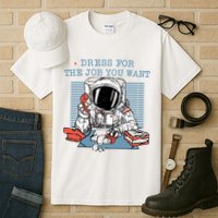 Dress For The Job You Want Astronaut Tall T-Shirt