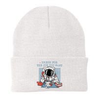 Dress For The Job You Want Astronaut Knit Cap Winter Beanie