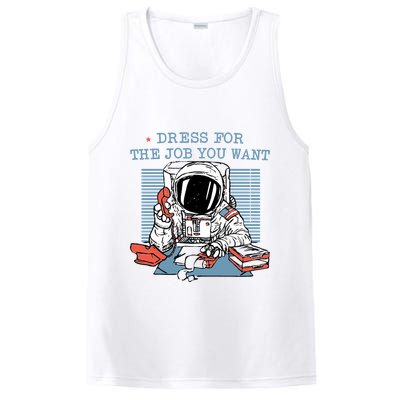 Dress For The Job You Want Astronaut PosiCharge Competitor Tank