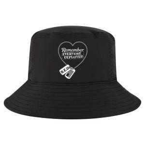 Distressed R.E.D. Friday Remember Everyone Deployed Cool Comfort Performance Bucket Hat