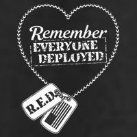 Distressed R.E.D. Friday Remember Everyone Deployed Trucker Hat