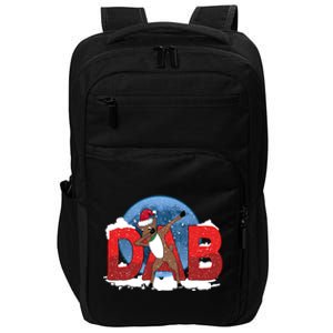 Dab Reindeer Funny Xmas Deer Dabbing Christmas Gift Impact Tech Backpack