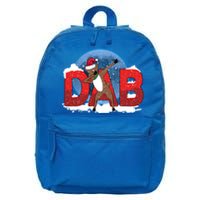 Dab Reindeer Funny Xmas Deer Dabbing Christmas Gift 16 in Basic Backpack