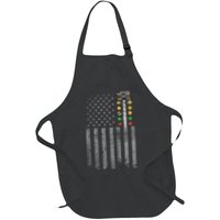 Drag Racing Flag American Drag Racer Drag Strip Tree Light Apron