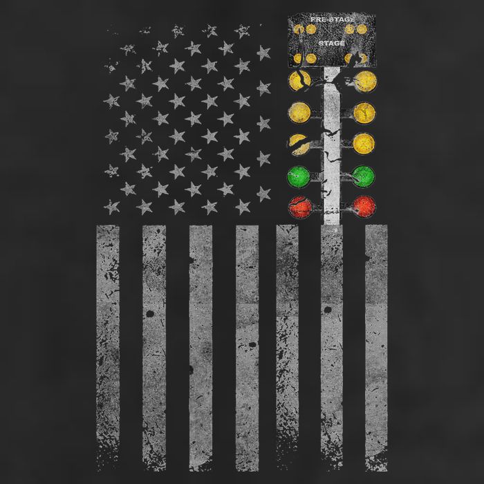 Drag Racing Flag American Drag Racer Drag Strip Tree Light Tumbler