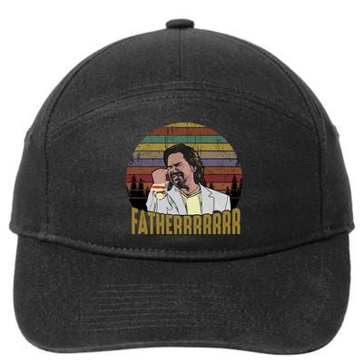 Douglas Reynholm Father The It Crowd Funny Vintage 7-Panel Snapback Hat
