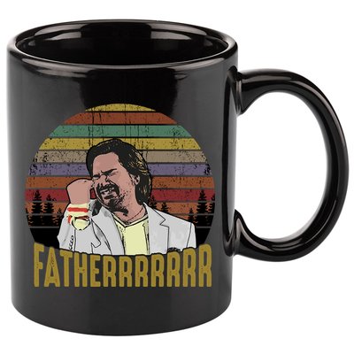 Douglas Reynholm Father The It Crowd Funny Vintage 11oz C Handle Ceramic Mug