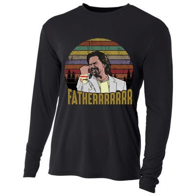 Douglas Reynholm Father The It Crowd Funny Vintage Cooling Performance Long Sleeve Crew
