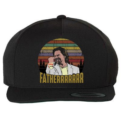 Douglas Reynholm Father The It Crowd Funny Vintage Wool Snapback Cap