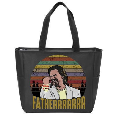 Douglas Reynholm Father The It Crowd Funny Vintage Zip Tote Bag