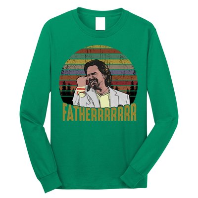Douglas Reynholm Father The It Crowd Funny Vintage Long Sleeve Shirt