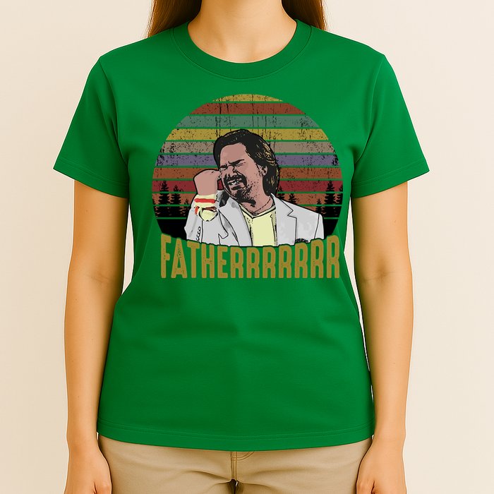 Douglas Reynholm Father The It Crowd Funny Vintage T-Shirt